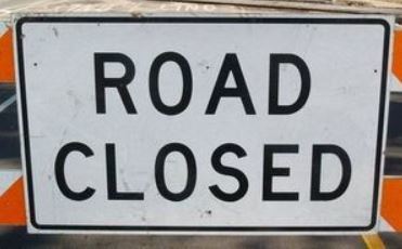 Road Closed Sign