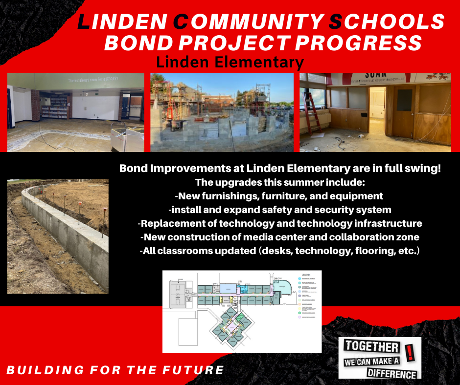 LCS Bond Project Progress- Linden Elementary