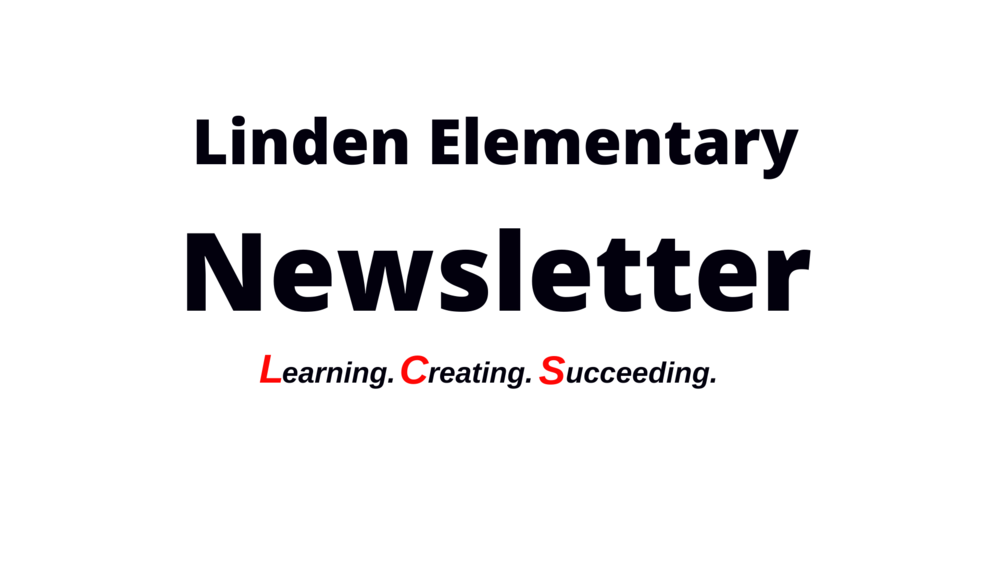 Linden Elementary Newsletter