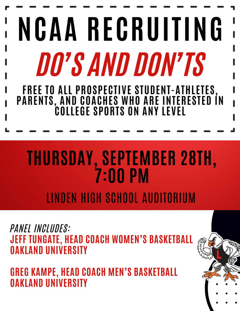 NCAA Recruiting Presentation | Linden Middle School