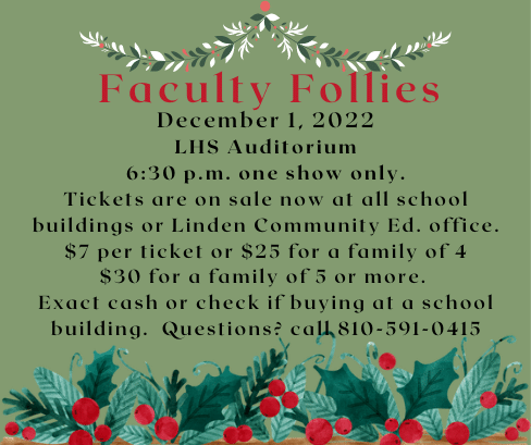 Faculty Follies Information