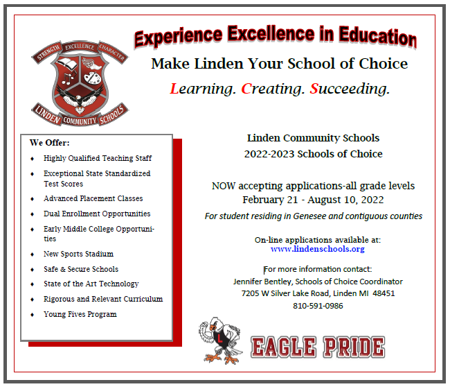 School of Choice Flyer