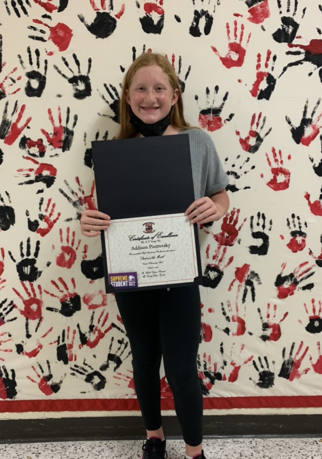 student of the month
