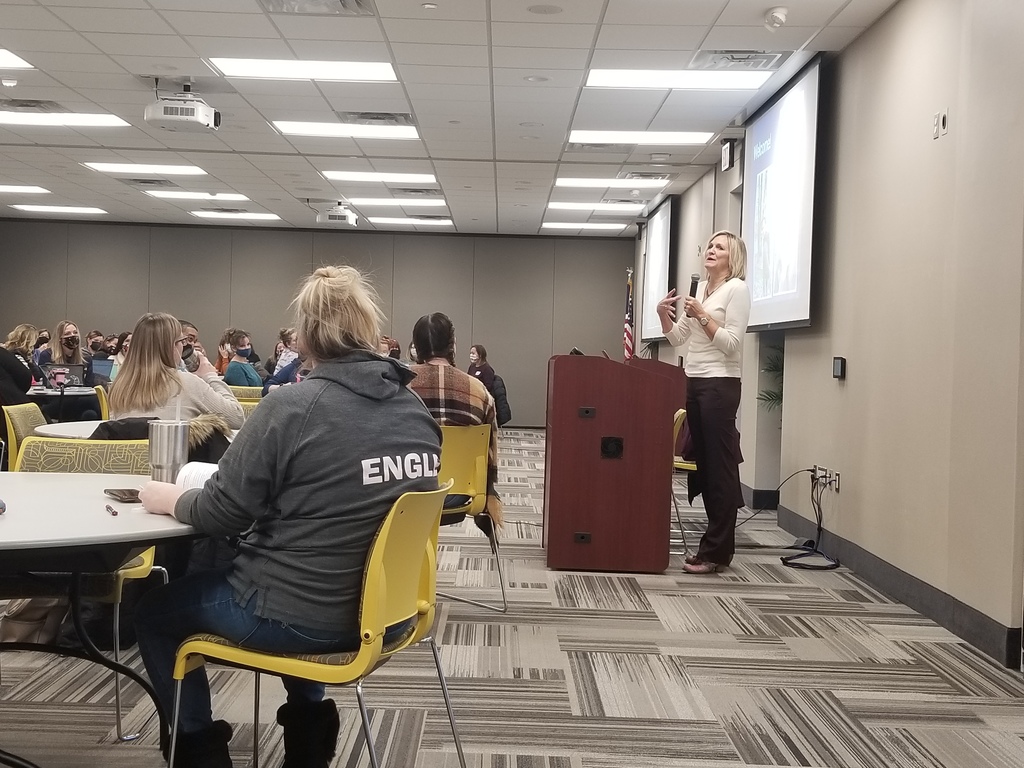 Penny Kittle at the GISD conference