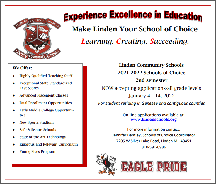 School of Choice Flier