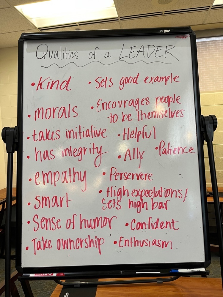 Image displaying qualities of a leader￼