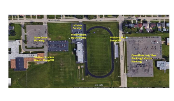 Google Earth of Garden City's facilities
