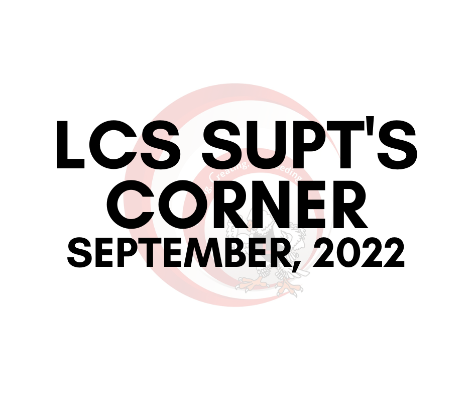 LCS Supts Corner