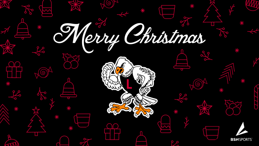 Tuffy Eagle with Merry Christmas