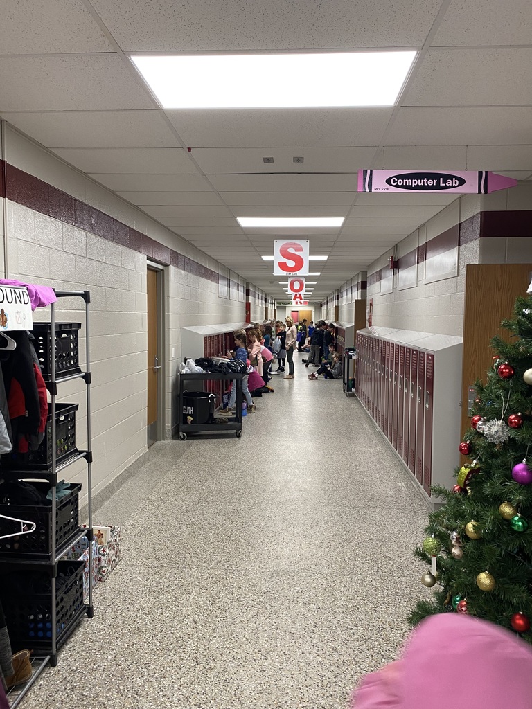 lockers in hallway