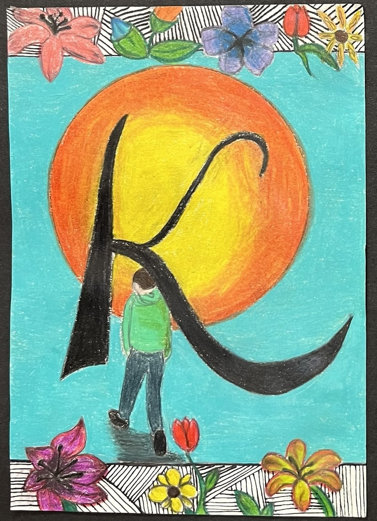 illuminated letter