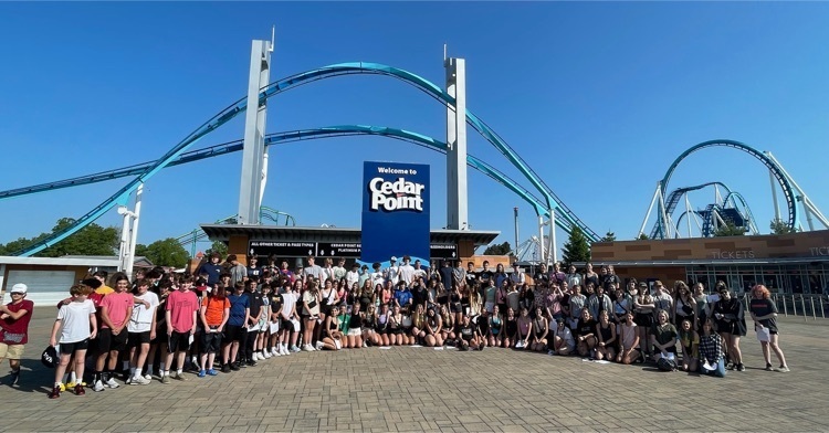 students at Cedar Point